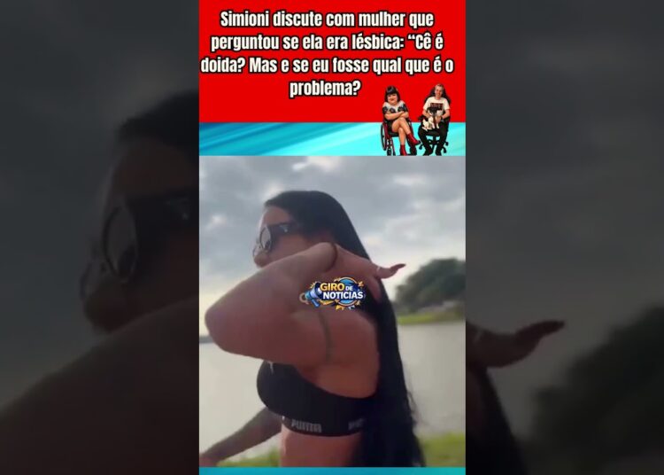 💪💣Simioni discute com mulher que perguntou se ela era lésbica e fica REVOLTADA com ela. #fofocas