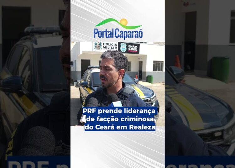 PRF prende liderança de facção criminosa do Ceará em Realeza