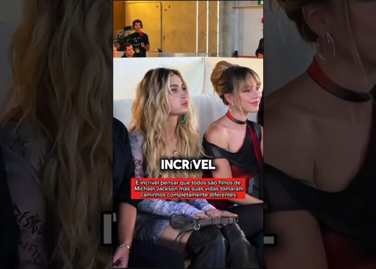 Eles são todos filhos de Michael Jackson mas vidas completamente diferentes. #brasil #star