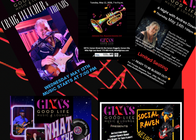 5 noites! 5 experiências inesquecíveis! A programação de entretenimento Good Life Music & Lounge da Gina esta semana!