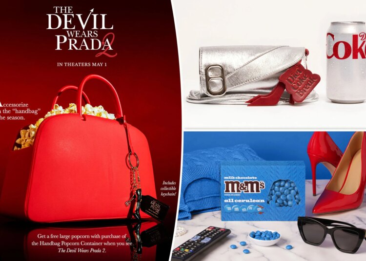 A mania de 'O Diabo Veste Prada 2' transforma pipoca e Diet Coke em alta costura