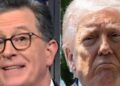 A piada de Trump do último 'Late Show' de Stephen Colbert foi muito sutil
