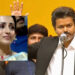 A reação emocional de Trisha Krishnan ao discurso de Vijay durante a cerimônia de posse se torna viral; fãs reagem | Notícias do filme Tamil