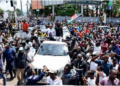 Linda Mwananchi supporters stage powerful entry into Kisumu despite opposition