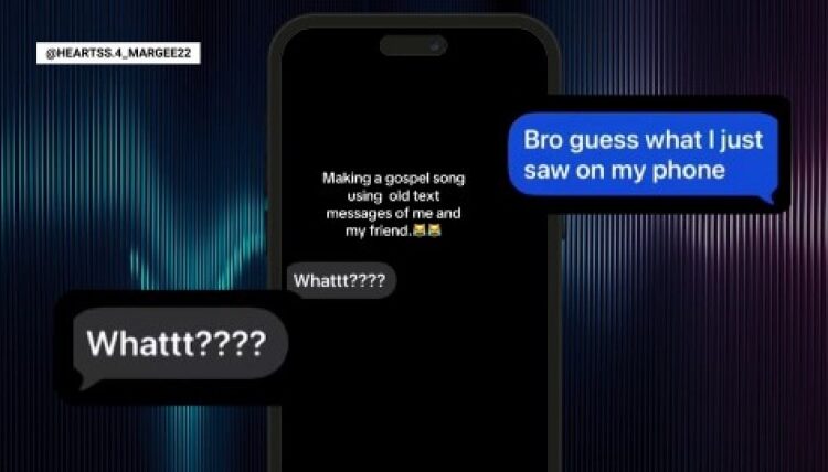 As pessoas estão transformando tópicos de mensagens de texto em músicas divertidas usando IA em uma nova tendência nas redes sociais