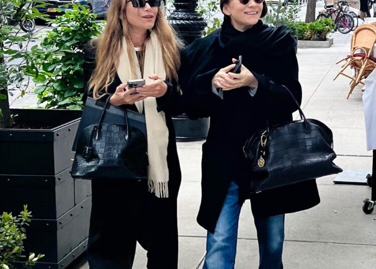 Ashley Olsen torna a bolsa charmosa tendência chique para passeios raros com a irmã Mary-Kate
