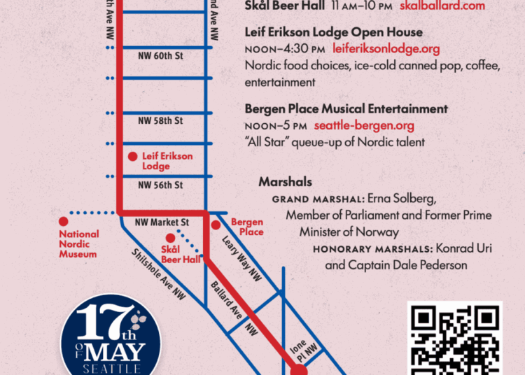 Ballard Syttende Mai retorna no domingo: aqui está o que você deve saber