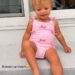 Brittany Mahomes emociona-se com os cachos loiros da filha Golden