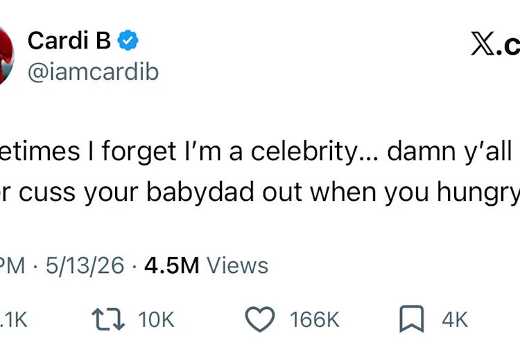 Cardi B diz que estava com ‘fome’ durante a explosão no Stefon Diggs