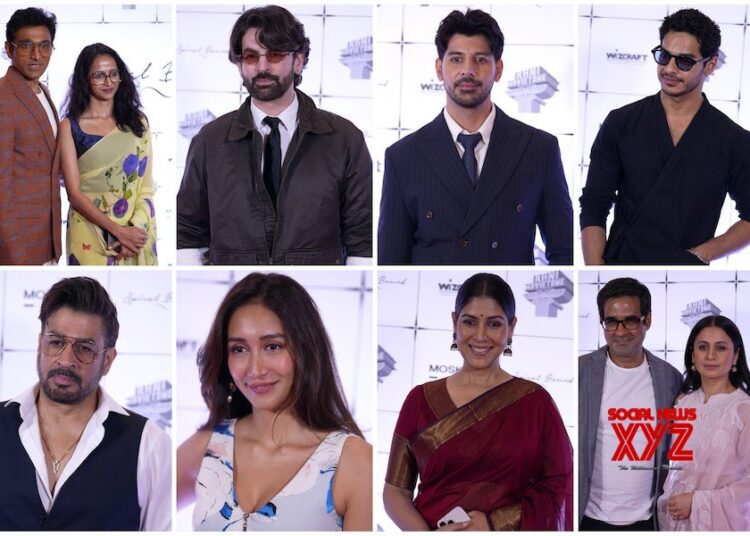Celebridades de Bollywood comemoram o marco global Spiral Bound no grande evento no tapete vermelho