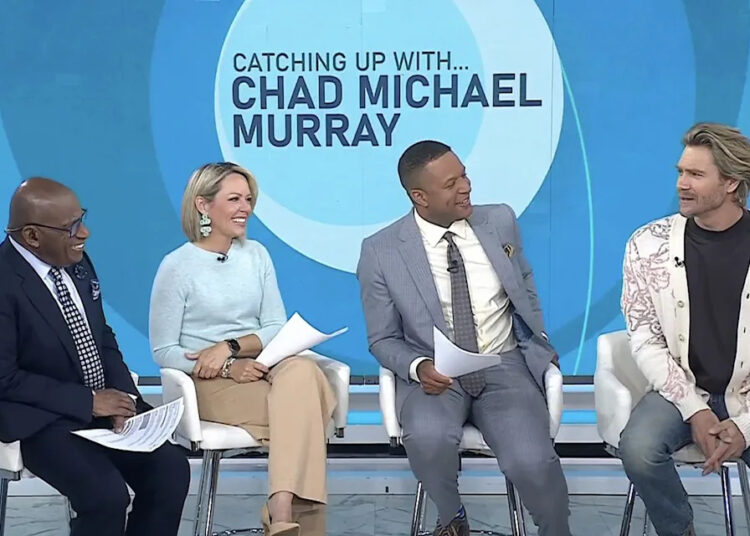 Chad Michael Murray Gifts “Today” apresenta velas de sua nova linha e diz a Craig Melvin que tem concorrência