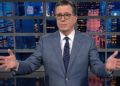 Colbert atinge Trump com Supercut mostrando suas mentiras sobre seu precioso salão de baile