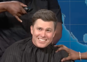 Colin Jost quase corta o cabelo por causa da piada de ‘atualização de fim de semana’ de Micheal Che
