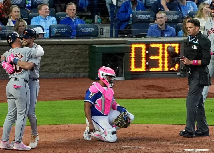 Detroit Tigers obtém sequência de cinco derrotas consecutivas, afundando o Royals por 6-3