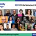 Disability Belongs revela participantes do grupo virtual para o laboratório de entretenimento de 2026