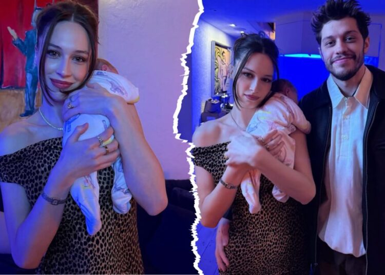 Elsie Hewitt diz que está criando a filha sozinha após a separação de Pete Davidson