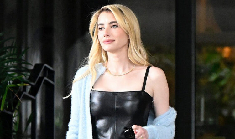 Emma Roberts usa look de couro preto no Grande Prêmio de F1 de Miami – Just Jared – Notícias e fofocas de celebridades
