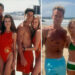 Estrelas originais de 'Baywatch' Kelly Packard, Michael Bergin e David Chokachi se reúnem no set de reinicialização