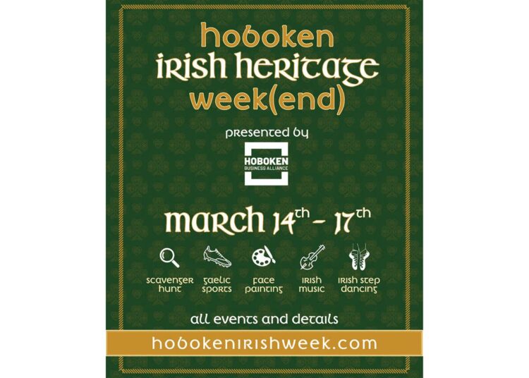 Eventos do patrimônio irlandês planejados para Hoboken pela Business Alliance