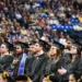 Formatura de pós-graduação realizada na Mohegan Arena
