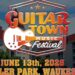 GuitarTown Music Festival estreia em Waukesha em junho