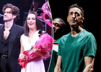 Indicações brutais ao Tony Award 2026 chutam Adrien Brody e Lea Michele para o meio-fio