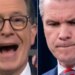 'Isso é foda!': Colbert recebe ajuda inesperada para assar Pete Hegseth