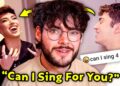James Marriott - cantando para celebridades para obter visualizações do TikTok (vídeo musical)