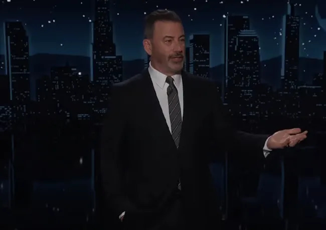 Jimmy Kimmel chamando Donald Trump de 'Jabba, o presidente'