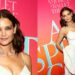 Katie Holmes Styles Vestido Branco Ashlyn para ABT 2026 Spring Gala
