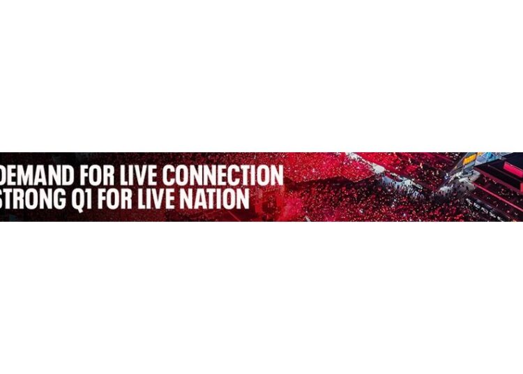 LIVE NATION ENTERTAINMENT REPORTS FIRST QUARTER 2026 RESULTS