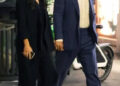 Matthew McConaughey e sua esposa Camila McConaughey saem em Roma 1 mês antes do 14º aniversário de casamento