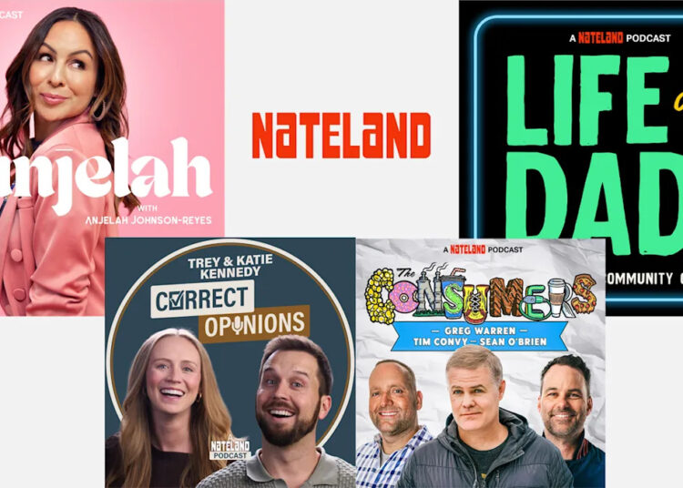 Nateland Entertainment assina podcast de Anjelah Johnson-Reyes 'Funjelah' e lança novo programa 'Life Of Dad' com duas renovações