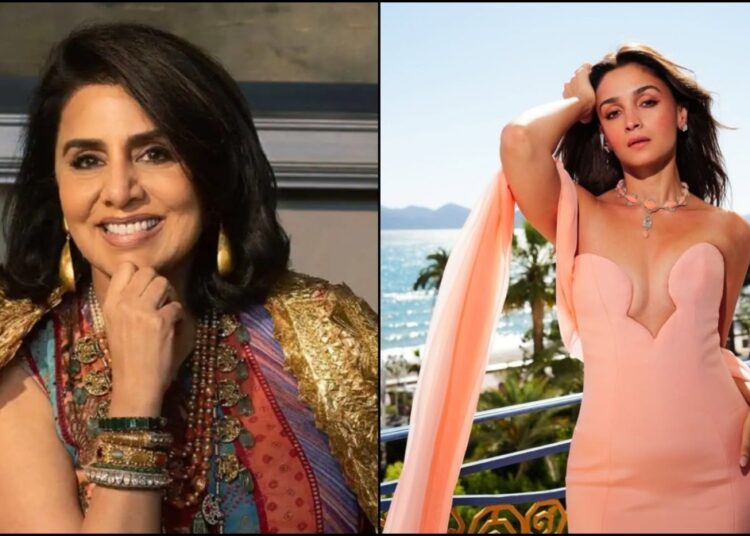 Neetu Kapoor reage ao look do tapete vermelho de Alia Bhatt Cannes 2026