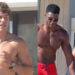 Noah Beck, Thaddeus LaGrone, Shay Mitchell e mais do Baywatch usam trajes de banho vermelhos icônicos durante as filmagens em Venice Beach – Just Jared – Notícias e fofocas de celebridades
