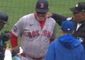 O Royals deu ao técnico do Red Sox uma surpresa muito legal antes do jogo esta semana