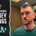 O arremessador de atletismo Jeffrey Springs detalha a lesão no quadril sofrida na vitória contra o Royals