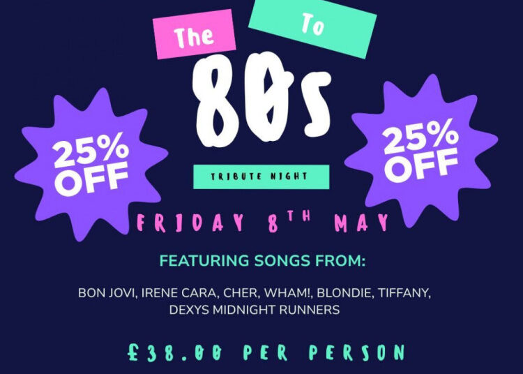 O que está acontecendo em Crewe neste fim de semana: Noite dos anos 80, música ao vivo com churrasco e muito mais | Notícias locais | Notícias | Notícias sobre Crewe Nub