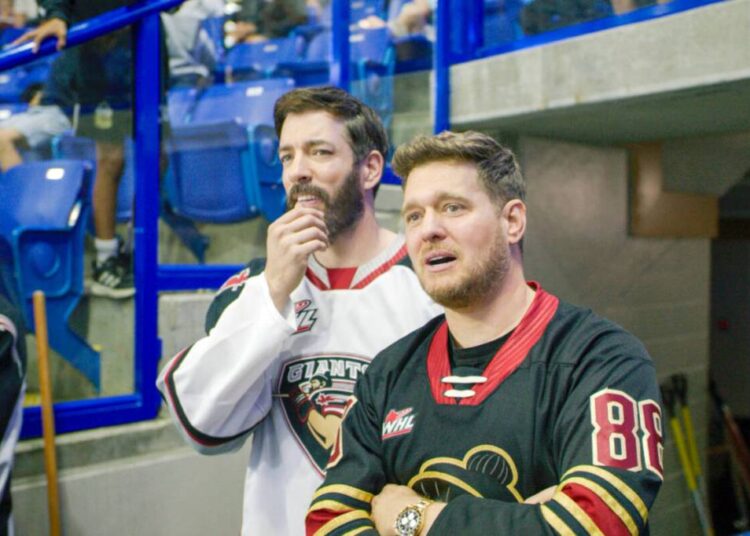 Os proprietários Bublé e Scott apresentam seus Vancouver Giants em uma nova série de TV