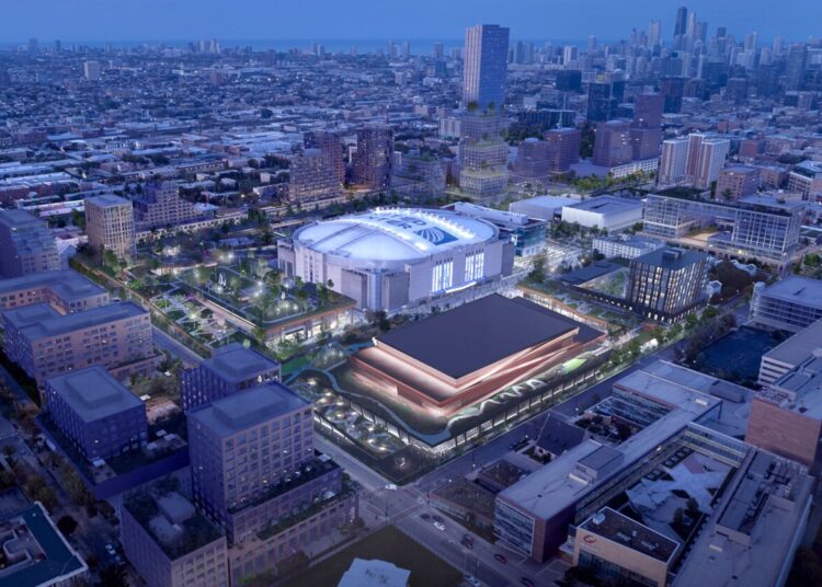Painel da Câmara Municipal apóia incentivos fiscais para o distrito de entretenimento United Center