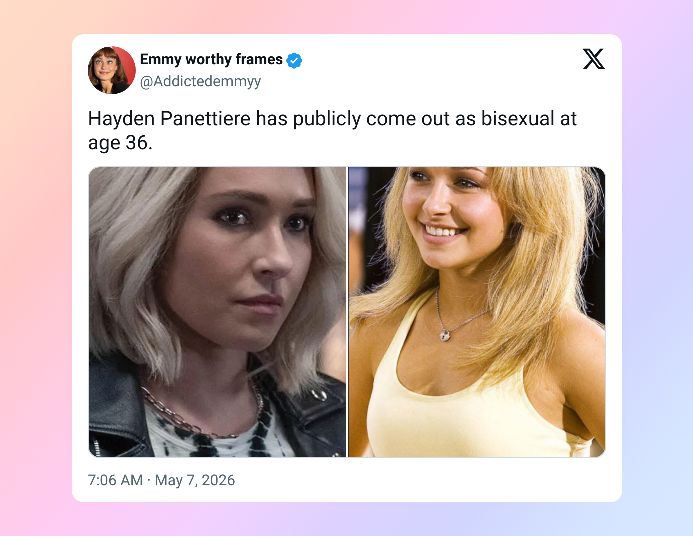 Por que Hayden Panettiere esperou até os 36 anos para se assumir publicamente como bissexual