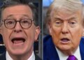 'Prepare-se!' Colbert destrói o motivo 'super estúpido' para a possível renomeação da guerra de Trump