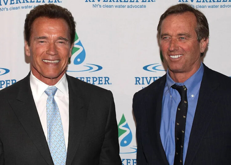 RFK Jr. troca Kid Rock por Arnold Schwarzenegger como parceiro de academia