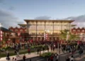 Rock Creek Entertainment District inovador ambientado em Norman