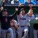 Royals perde o final da série para os Guardians, perde por 8-5
