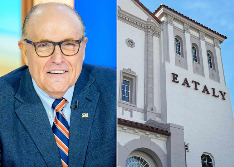 Rudy Giuliani diz que convenceu as pessoas a jantar no Eataly após sua internação de uma semana no hospital: 'É uma rede de alto nível'