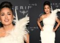 Salma Hayek usa Gucci para jantar Kering Women in Motion