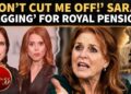 Sarah Ferguson 'negociando acordo de pensão' para evitar entrevista reveladora, afirma o autor real