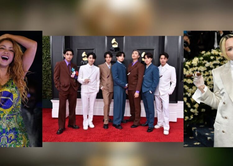 Shakira, BTS e Madonna se apresentarão no novo show do intervalo da final da Copa do Mundo