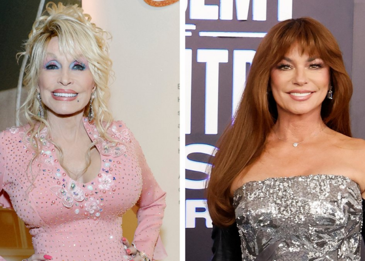 Shania Twain deu um grito a Dolly Parton no ACM Awards